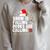 Snow Is Falling Books Are Calling Raglan Sleeve Sweatshirt Heather Forest