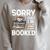 Sorry Can't I'm Booked- Bookworm Book Nerd Book Reader Raglan Sleeve Sweatshirt Heather Forest