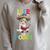Spanish Reading Book Lover Sloth Maestra Leer Es Poder Raglan Sleeve Sweatshirt Heather Forest