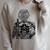 Star Wars 4-LOM Bounty Hunter Droid Comic Book Sketch Raglan Sleeve Sweatshirt Heather Forest