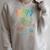 Star Wars The Book Of Boba Fett Rainbow Logo Raglan Sleeve Sweatshirt Heather Forest