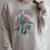 Star Wars The Book Of Boba Fett Retro Poster V-2 Raglan Sleeve Sweatshirt Heather Forest