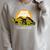Star Wars Millennium Falcon Comic Book Style T-Shirt Raglan Sleeve Sweatshirt Heather Forest