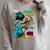 Star Wars Vader Luke Leia Epic Comic Book Teaser T-Shirt Raglan Sleeve Sweatshirt Heather Forest
