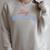 Stay Bookish Retro Varsity Librarian Book Reader Raglan Sleeve Sweatshirt Heather Forest