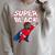 Superhero Pride Comic Book Lover African American Dad Raglan Sleeve Sweatshirt Heather Forest
