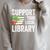 Support Your Local Library Readers Book Lovers Day Raglan Sleeve Sweatshirt Heather Forest Support Your Local Library Readers Book Lovers Day Raglan Sleeve Sweatshirt Heather Forest
