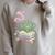 Teapot Dragon Books RPG Cozy Gamer Fantasy Tea Lover Raglan Sleeve Sweatshirt Heather Forest