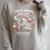 Tired Moms Book Club Coffee Chaos Chapters Reading Raglan Sleeve Sweatshirt Heather Forest
