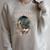 Tired Moms Book Club Coffee Reader Bookish Reading Raglan Sleeve Sweatshirt Heather Forest