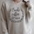 Trendy Books Coffee And Rain Floral V2 Raglan Sleeve Sweatshirt Heather Forest