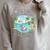 Tropical Trip They Just Book Themselves Tourist Raglan Sleeve Sweatshirt Heather Forest