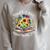 Unearth A Story Summer Reading 2026 Flower Butterfly Book Premium Tri-Blend Raglan Sleeve Sweatshirt Heather Forest