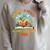 Unearth a Story Summer Reading 2026 Librarian Book Library Raglan Sleeve Sweatshirt Heather Forest