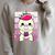 Unicorn With Book Raglan Sleeve Sweatshirt Heather Forest