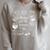 Vintage Booked For Summer Beach Reading Library Book Lover Raglan Sleeve Sweatshirt Heather Forest