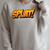 Vintage Comic Book Collector Reader Sound Effect Splat Raglan Sleeve Sweatshirt Heather Forest