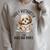 Vintage Easily Distracted By Dogs And Books Puppy Art Lover Raglan Sleeve Sweatshirt Heather Forest