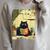 Vintage Japanese Cat Book Lovers Librarian Cat Dad Teacher Raglan Sleeve Sweatshirt Heather Forest
