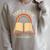 Vintage Rainbow Take a Look It's In a Book Retro Reading Art Raglan Sleeve Sweatshirt Heather Forest