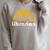 Vintage Reading Book Librarian Retro Sunset Raglan Sleeve Sweatshirt Heather Forest