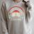 Vintage Retro Take A Look It's In A Book Bookworm Reading Raglan Sleeve Sweatshirt Heather Forest