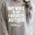 My Wife Is My Favorite Author Book Lover Raglan Sleeve Sweatshirt Heather Forest My Wife Is My Favorite Author Book Lover Raglan Sleeve Sweatshirt Heather Forest