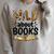 Wild About Books Booklover & Bibliophile Raglan Sleeve Sweatshirt Heather Forest