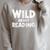 Wild About Reading Book Lover Library Raglan Sleeve Sweatshirt Heather Forest