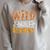 Wild About Reading Books Lovers Library Day English Teacher Men Women Raglan Sleeve Sweatshirt Heather Forest