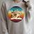 Wildflower Book Lovers For Summer Reading Booktrovert Women Raglan Sleeve Sweatshirt Heather Forest