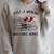 A Woman Who Loves Books Quotes Art Reader Reading Lover Raglan Sleeve Sweatshirt Heather Forest