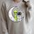 Women's Alien And Astronaut Reading On Moon Kids Sci Fi Book Raglan Sleeve Sweatshirt Heather Forest