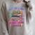 Women's Book Lover Fitness Mom Lifting Reading Humor Graphic Raglan Sleeve Sweatshirt Heather Forest