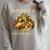 Women's Booked For The Night Dragon Book Reader Raglan Sleeve Sweatshirt Heather Forest