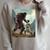 Women's David And Goliath Bible Book Of Samuel King David Raglan Sleeve Sweatshirt Heather Forest