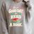 Women's It Is A Good Day To Read A Book Reading Lover Raglan Sleeve Sweatshirt Heather Forest