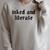 Women's Inked & Literate Tattooed & Educated Bookworm Goth Grunge Raglan Sleeve Sweatshirt Heather Forest Women's Inked & Literate Tattooed & Educated Bookworm Goth Grunge Raglan Sleeve Sweatshirt Heather Forest