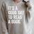 Women's It's A Good Day To Read A Book Raglan Sleeve Sweatshirt Heather Forest