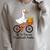 Women's Librarian Goose Book Lover Humor Reading Goose Raglan Sleeve Sweatshirt Heather Forest
