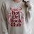 Women's Reading Read Books Reader Nerd Hot Girl Book Club Raglan Sleeve Sweatshirt Heather Forest