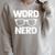 Word Nerd Book Reading Raglan Sleeve Sweatshirt Heather Forest Word Nerd Book Reading Raglan Sleeve Sweatshirt Heather Forest
