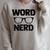 Word Nerd Book Reading Book Worm Raglan Sleeve Sweatshirt Heather Forest