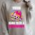 Yoshi Born To Be A Bookworm Personalized Raglan Sleeve Sweatshirt Heather Forest