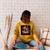 Goldfish Reading A Book Raglan Sleeve Sweatshirt Ash