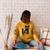 Life Essentials Witty Grungy Noisy Book Tea And Cat Raglan Sleeve Sweatshirt Ash