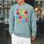 100 Days Of Cray Cray Apples And Books Raglan Sleeve Sweatshirt Cardinal