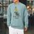 Aries Matchbook Company Raglan Sleeve Sweatshirt Cardinal