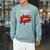 Art Painting School Teacher Superhero Superpower Comic Book For Men Women Raglan Sleeve Sweatshirt Cardinal Art Painting School Teacher Superhero Superpower Comic Book For Men Women Raglan Sleeve Sweatshirt Cardinal