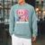 Axolotl Reading Book Readsalotl Kawaii Axolotl Book Bookworm Raglan Sleeve Sweatshirt Cardinal
